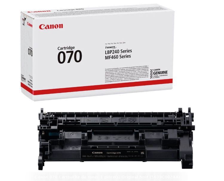 Canon 070 Cartouche de toner 1 pièce(s) Original Noir