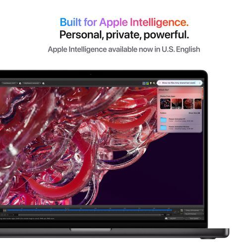 16" MacBook Pro: M4 Max chip, 36GB RAM, 1TB SSD with 14‑core CPU and 32‑core GPU, French Keyboard - Space Black – Image 6