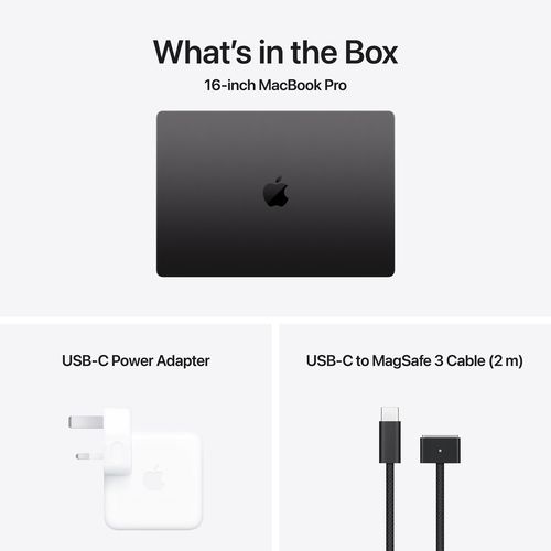 16" MacBook Pro: M4 Max chip, 36GB RAM, 1TB SSD with 14‑core CPU and 32‑core GPU, French Keyboard - Space Black – Image 7