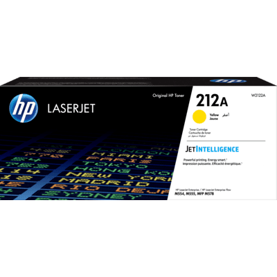 HP 212A Jaune- Toner HP LaserJet d'origine (W2121A)