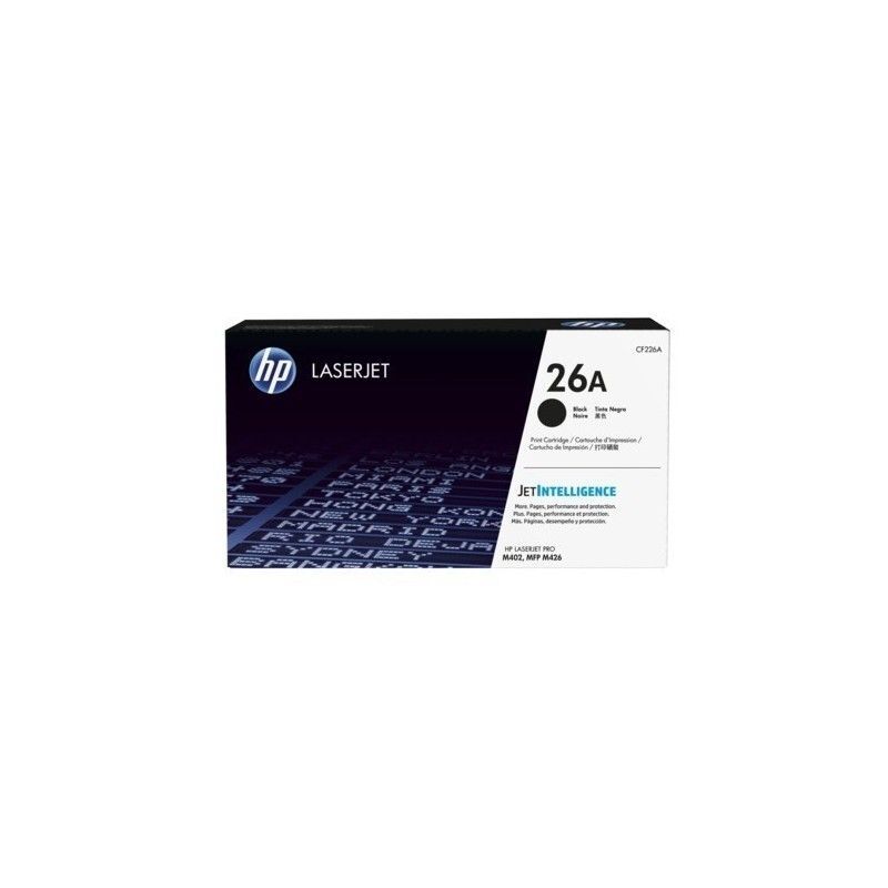 HP CF226A Toner 26A Original Laser Noir